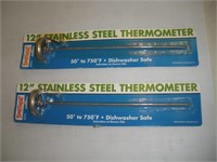12 Inch Cooking Oil Thermometers- 2 Pcs 1 Lot