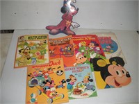 Mickey Mouse Disney Books & Paper Items 1 Lot