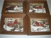 9 x 11 Inch Barn Pictures 1 Lot