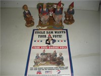 TOM Clark 2000 Presidential Gnomes Candidates