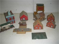 HO Plastic Ville Buildings 1 Lot