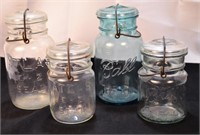 Vintage Atlas and Ball Canning Jars