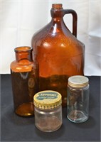 Vintage Clorox, Supreme Food and Medicine Bottles