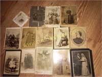 Lot of late 1800s black white photos