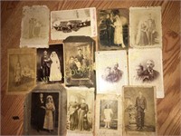 Lot of late 1800s black white photos