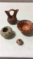 Pottery 4 Pieces