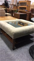 Century upholstered cocktail table with 24in x