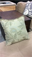 Reversible decorative pillow