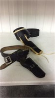 2 Leather Gun Belts
