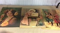 Set Of 15 German Prints