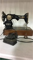 Singer Sewing Machine With Oil Can
