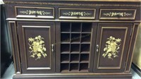 Ardley Hall Hand Painted Wine Cabinet/buffet
