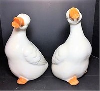 Two Ceramic geese