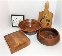Wood Kitchen Items