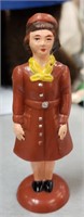 VTG BROWNIE GIRL SCOUT FIGURINE