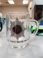 GIRL SCOUT SILVER AWARD MUG