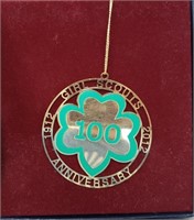 100TH ANNIVERSARY GIRL SCOUTS ORNAMENT