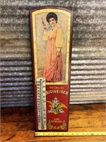 Vintage Budweiser thermometer