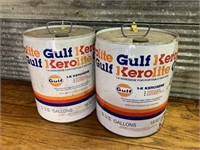 Golf oil kerosene cans
