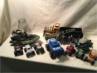 Monster trucks Army rescue and more