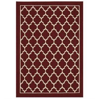 New HomeTrend Lawson Ruby 5x7' Area Rug