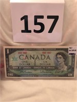 1967 one dollar uncirculated bill