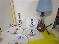 Nautical Lamp & Lighthouse plates; great for a