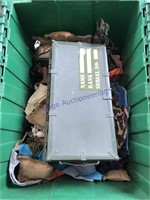 Gijoe box, clothing & misc parts