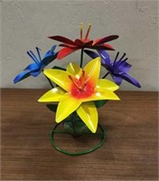 Small Colorful 4 Flower Stand