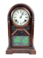 Welch Spring & Co Mantel Clock w/ Key