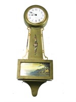Vintage / Antique Gilbert Banjo Wall Clock