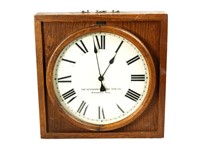 Standard Electric Time Co School Clock