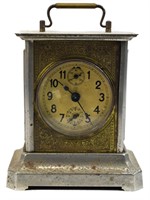 Junghans Antique German Carriage Clock w/ Key
