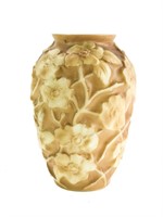Embossed Vase Sculptured Art Ware