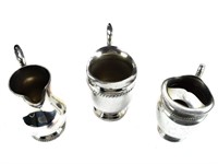Silver Plated Water Pitchers 3 Pieces