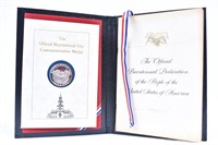 Official Bicentennial Day Commemorative Medal