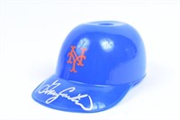 ***Gary Carter Signed Mets Mini Helmet w/ COA