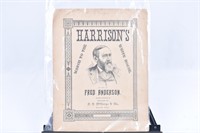 Harrison's March to the White House Sheet Music