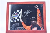 Tony Stewart Autographed Framed Photo