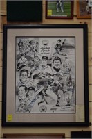 Baseball Legends Signed Poster 1989