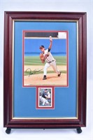 Tom Glavine Signed Framed Photo