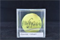 Jennifer Capriatti Tennis Ball Autographed