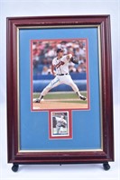 John Smoltz Signed Photo Framed