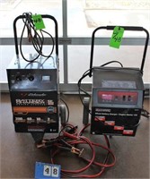 (2) Battery Chargers, (2) Sets of Battery Cables
