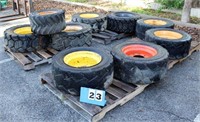 Assort. Skid Loader & Equipment Tires