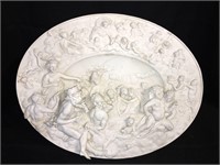 High Relief Figural Plaque