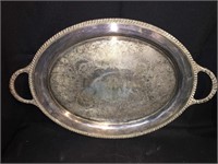 Rogers Silver Plate Tray