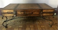 Old World Map Coffee Table