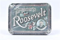 Roosevelt Simon's Cigar Metal Tin