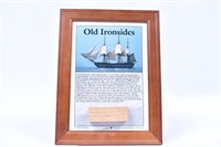 Old Ironsides Wood Remnant Cy Stapleton Collection